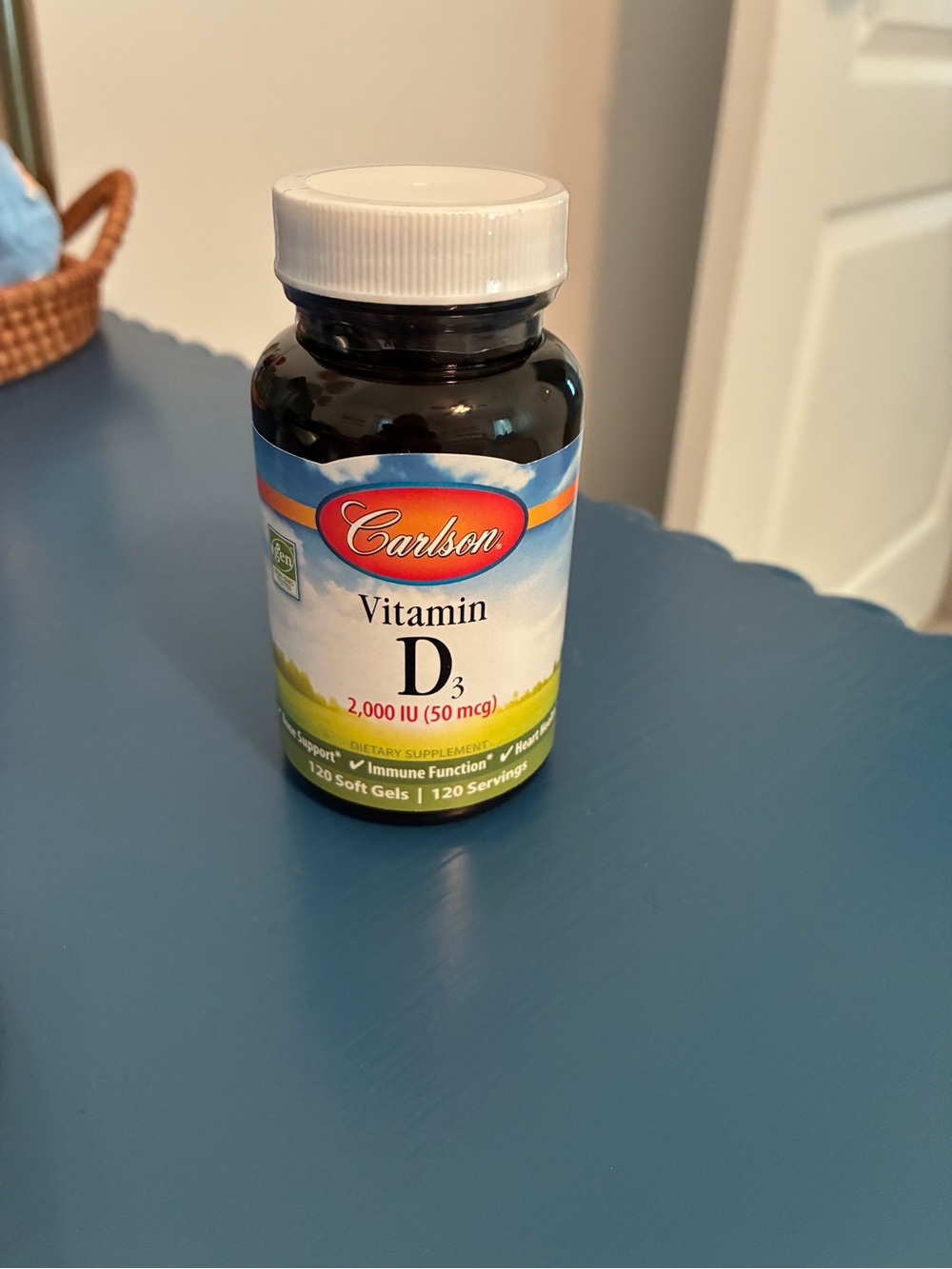 Carlson Vitamin D3 2,000 IU Soft Gels